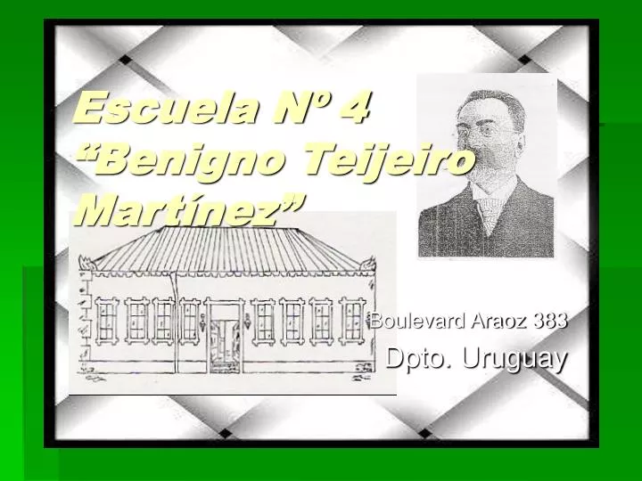 escuela n 4 benigno teijeiro mart nez