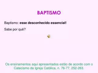 baptismo