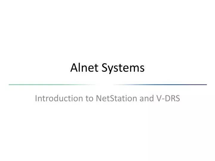 alnet systems