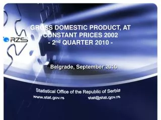 Statistical Office of the Republic of Serbia