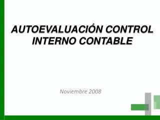 autoevaluaci n control interno contable
