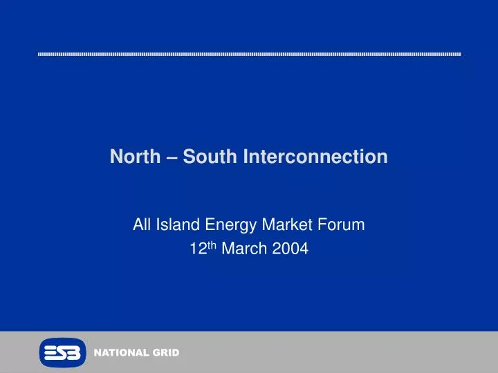 north south interconnection