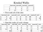 Kruskal Wallis - slide 1
