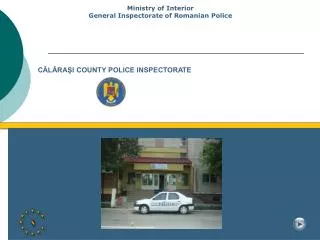 C?L?RA?I COUNTY POLICE INSPECTORATE