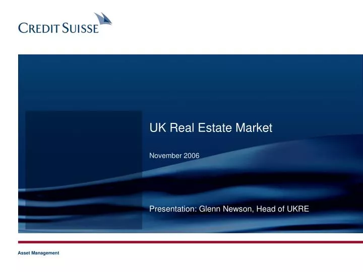 uk real estate market