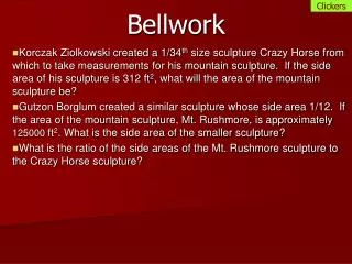 Bellwork