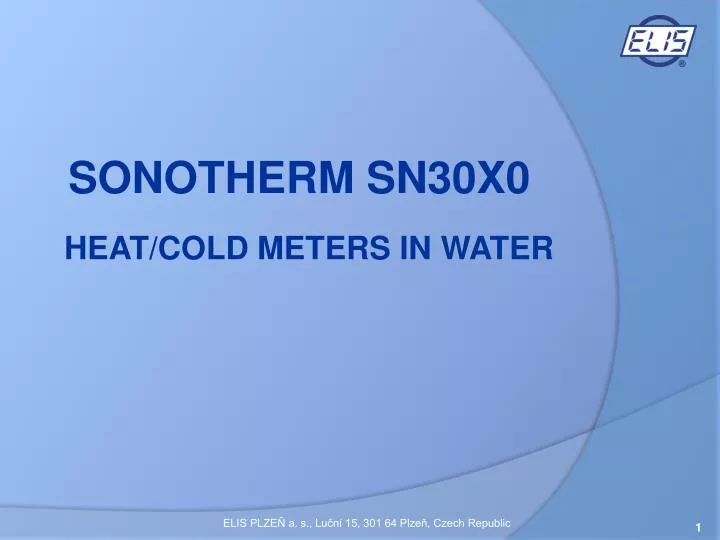 sonotherm sn30x0