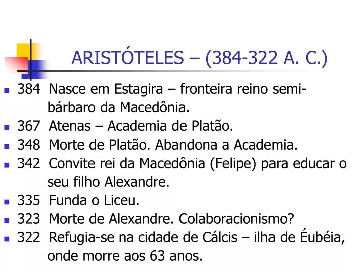 arist teles 384 322 a c