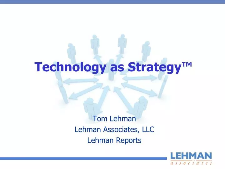 technology as strategy