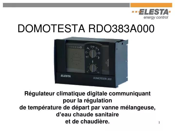 domotesta rdo383a000