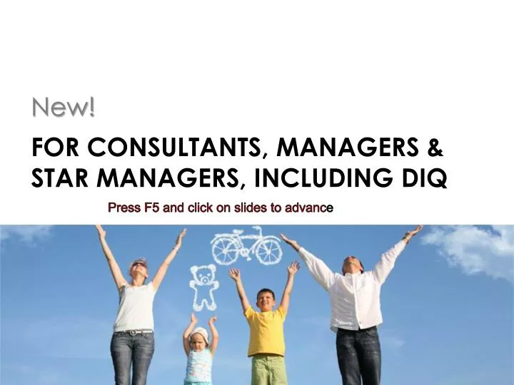for consultants managers star managers including diq