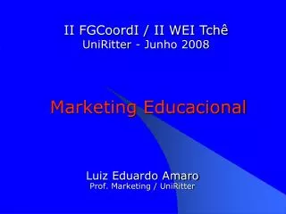 marketing educacional