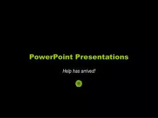 PowerPoint Presentations