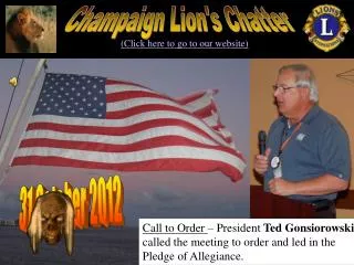 Champaign Lion's Chatter