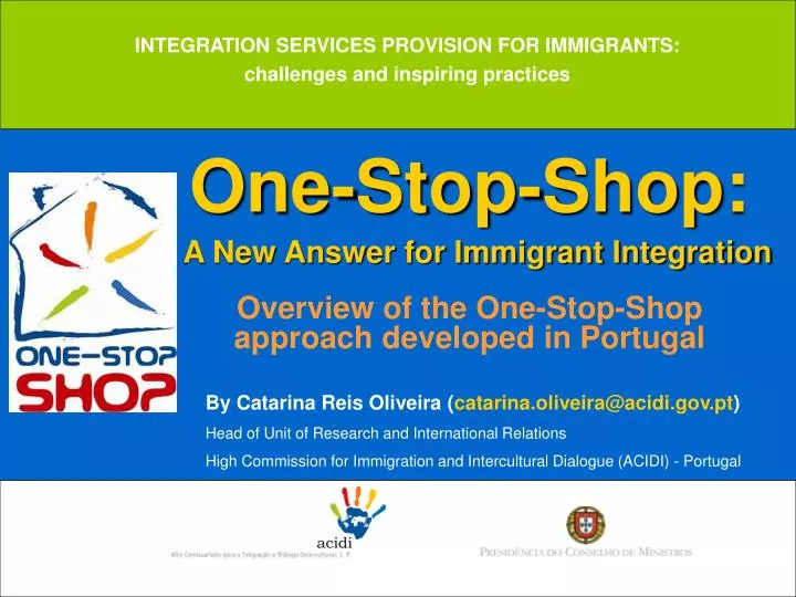 one stop shop a new answer for immigrant integration