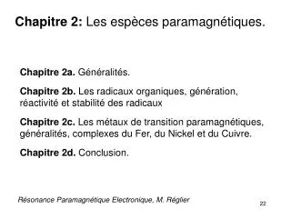 r sonance paramagn tique electronique m r glier