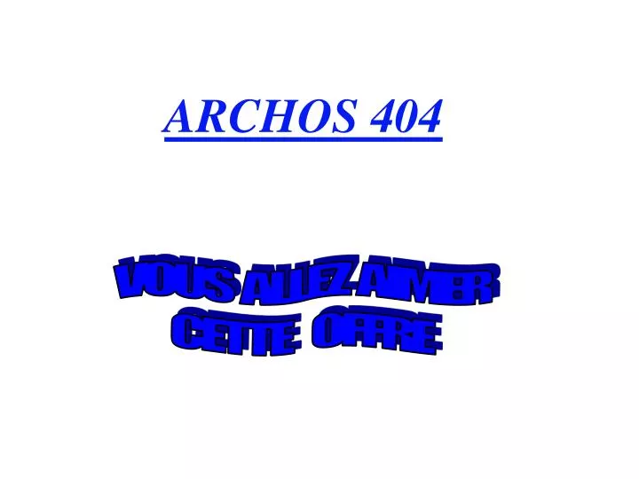 archos 404