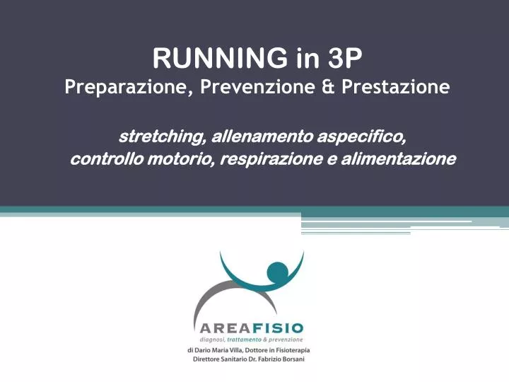 running in 3p preparazione prevenzione prestazione