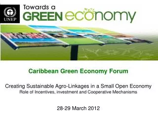 Caribbean Green Economy Forum