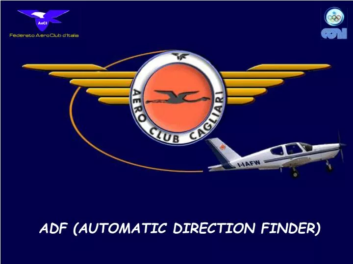 adf automatic direction finder