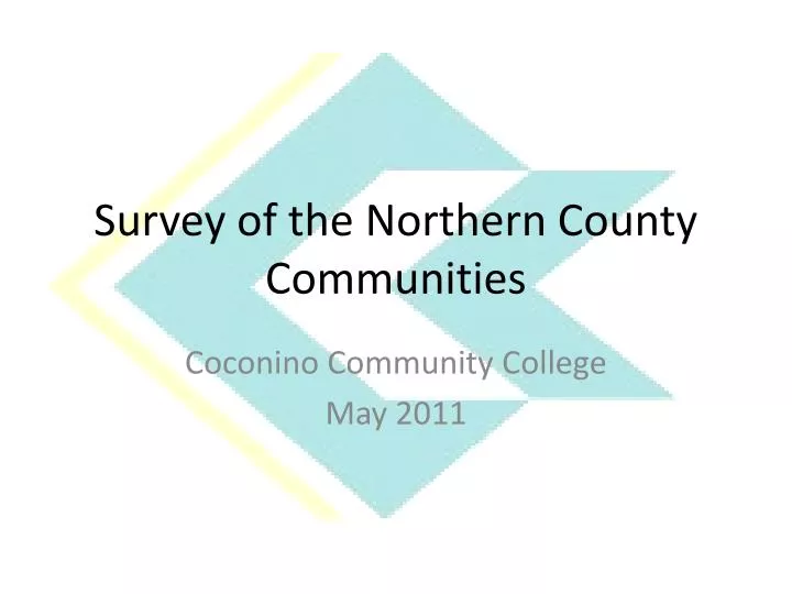 survey of the northern county communities