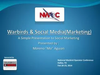 Warbirds &amp; Social Media(Marketing)