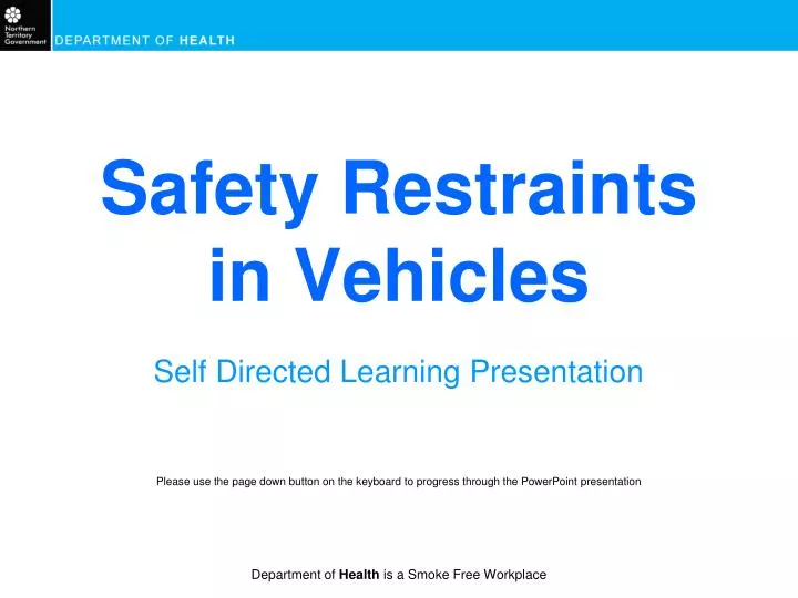 safety restraints in vehicles