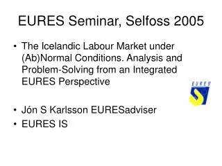 EURES Seminar, Selfoss 2005