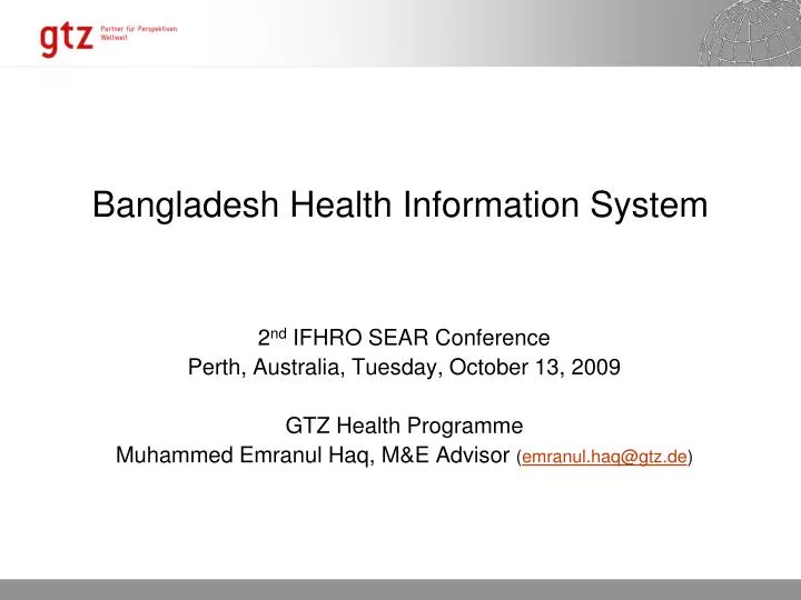 bangladesh health information system