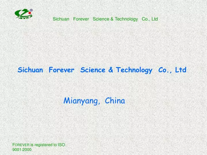 sichuan forever science technology co ltd