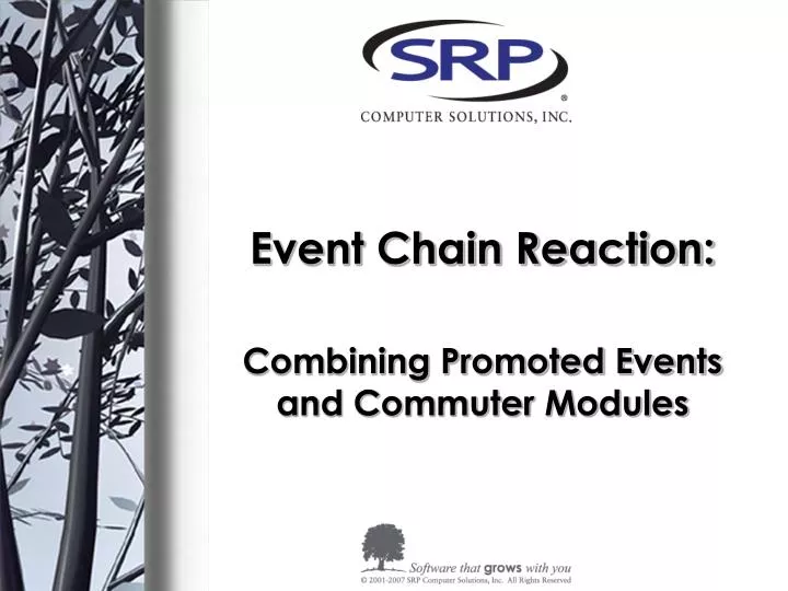 event chain reaction