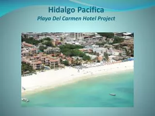 Hidalgo Pacifica Playa Del Carmen Hotel Project