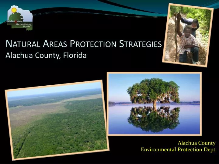 natural areas protection strategies alachua county florida