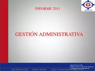informe 2011