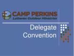 Delegate Convention - slide 1