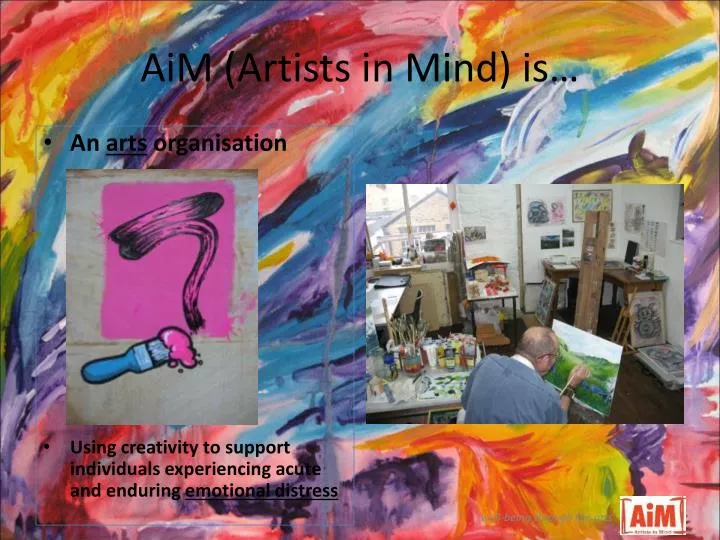 aim artists in mind is