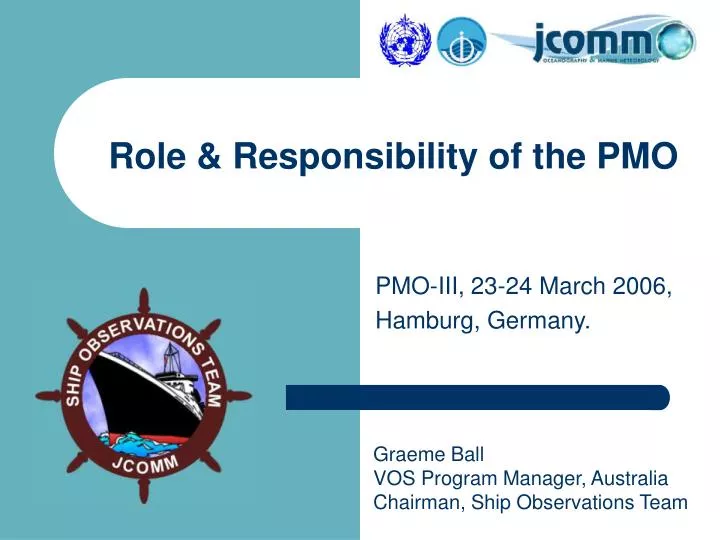 role responsibility of the pmo