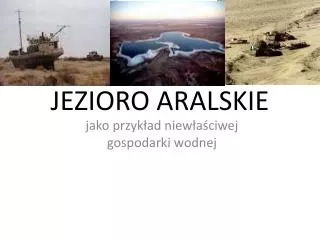 jezioro aralskie