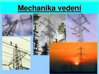 mechanika veden