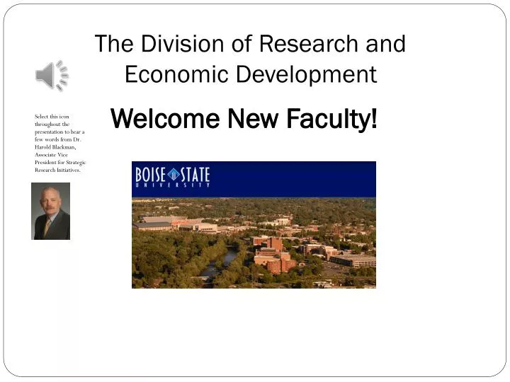 the division of research and economic development