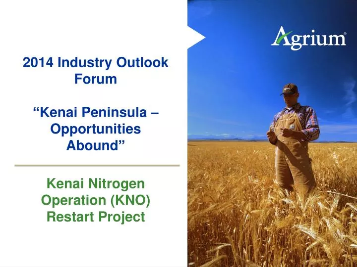 2014 industry outlook forum kenai peninsula opportunities abound