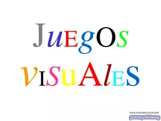 j u e g o s v i s u a l e s