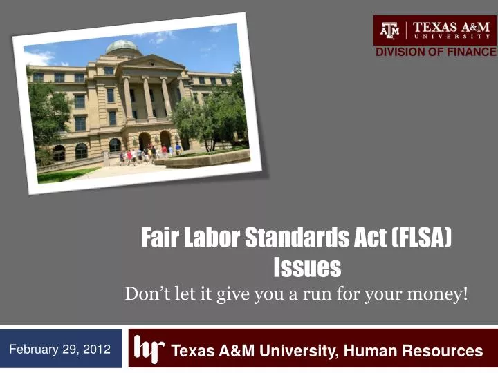 fair labor standards act flsa issues don t let it give you a run for your money