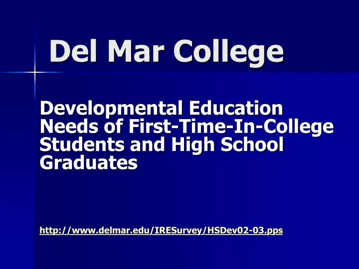 del mar college