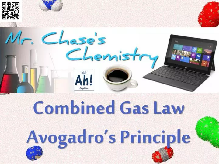 combined gas law avogadro s principle