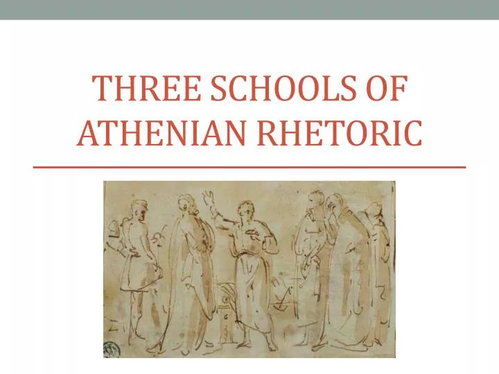 three schools of athenian rhetoric
