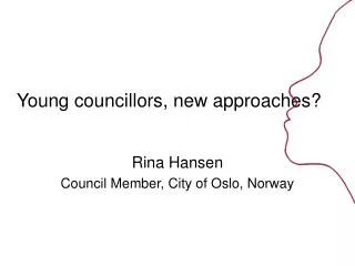 Young councillors, new approaches?