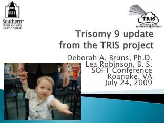 Trisomy 9 update from the TRIS project