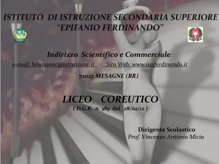 istituto di istruzione secondaria superiore epifanio ferdinando