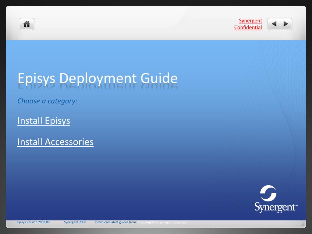 PPT - Episys Deployment Guide PowerPoint Presentation, free download ...
